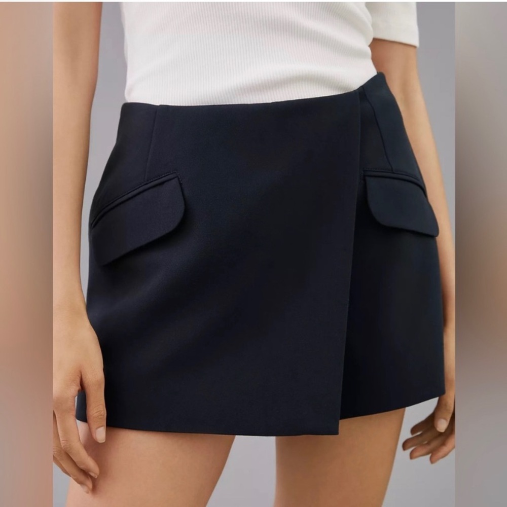 Anthropologie Maeve black skirt size 0